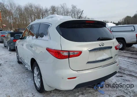 2014 Infiniti Qx60 из США, поврежденный, VIN 5N1AL0MMXEC534360